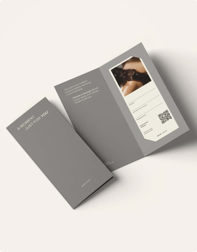 Massage Geschenkgutschein